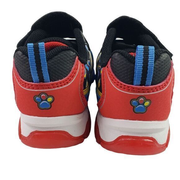 Paw Patrol Toddler Boys Light up Sneakers Size 6 Blue Slip on Lightweight Shoes - Picture 6 of 16